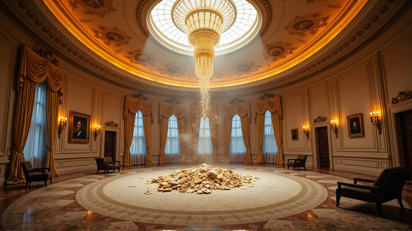 ट्रम्प का बॉलरूम बोंजान्ज़ा: उदारता के पीछे क्या है कारण?