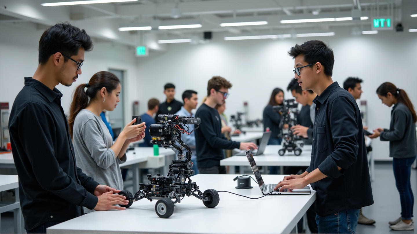 CSULB के उच्च तकनीक बचाव रोबोट्स: छात्र बना रहे हैं कल के नायक