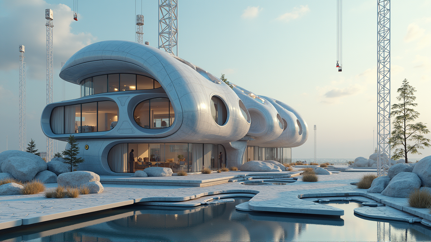 क्या रोबोट्स आवास संकट को हल कर सकते हैं? निर्माण के भविष्य की एक झलक