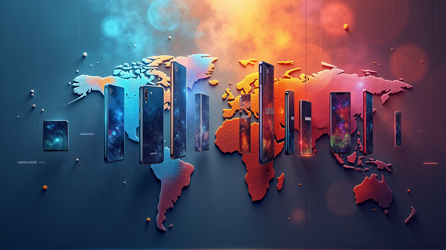 सैमसंग: 33% खरीदारों के साथ Android बाज़ार में अडिग नेता