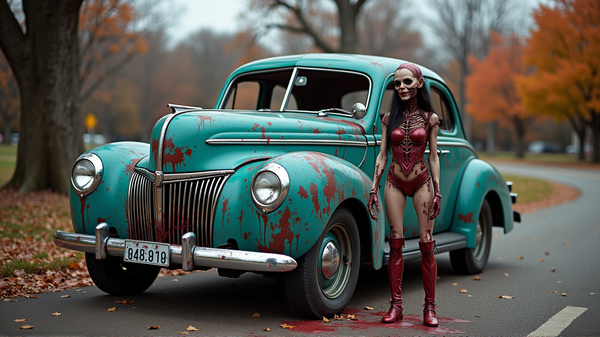 एक अविस्मरणीय हैलोवीन प्रदर्शन: जब रोबोट और रचनात्मकता टकराते हैं