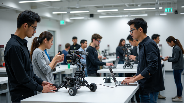 CSULB के उच्च तकनीक बचाव रोबोट्स: छात्र बना रहे हैं कल के नायक