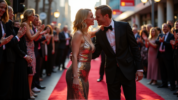 भावनात्मक समारोह: सारा पॉलसन के हॉलीवुड वॉक ऑफ फेम स्टार