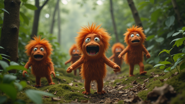 एंग्री गिंज का जंगल एडवेंचर: एक सपना पूरा हुआ